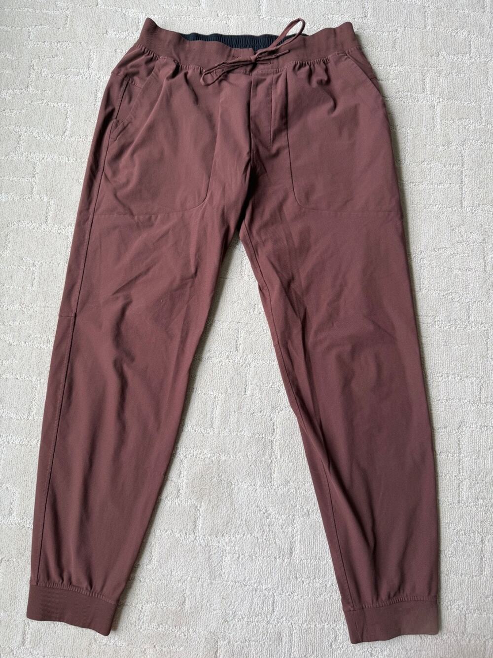 Lululemon ABC Warpstreme Jogger Pants Mens Woven Zip Pocket